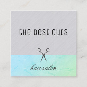 Modern Hair Stylist Appointment Card