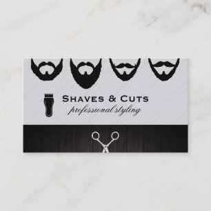 Modern Hair Stylist Appointment Card
