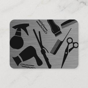 Modern Hair Stylist Business Card