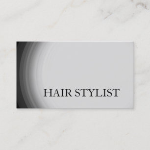 Modern Hair Stylist Professional Business Card