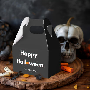 Modern Halloween Favour Box – Personalised