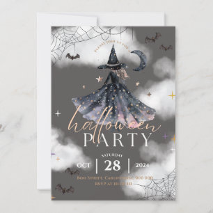 Modern Halloween Party Invitation for Teenage