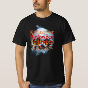 Modern Halloween Skull T-Shirt