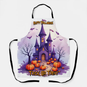 Modern Halloween Spooky Cute Collection Apron