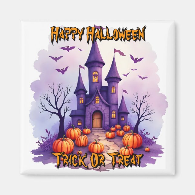 Modern Halloween Spooky Cute Collection Magnet (Front)