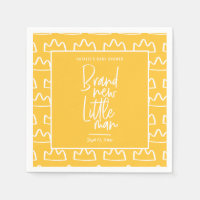 Modern hand written baby shower