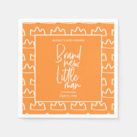 Modern hand written baby shower