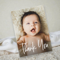 Modern Handlettering Custom Baby Shower Photo