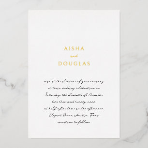 Modern Handwritten Script Elegant Wedding