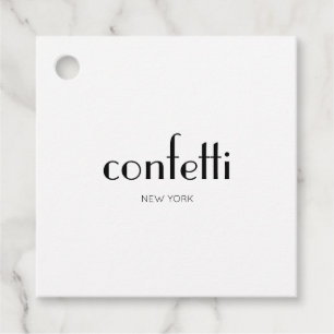 Modern Hang Tags, Clothing Label, Store Sale Favou Favour Tags