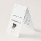 Modern Hanging Bracelet Holder with Logo QR Code