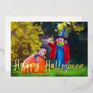 Modern Happy Halloween Photo