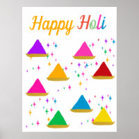 Modern Happy Holi Hindu Festival Colours Design