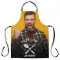 Modern Head Chef Cool Name Men's Apron