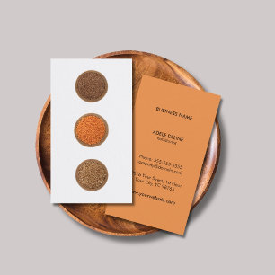 Modern Health Seeds Nutritionist Business Card