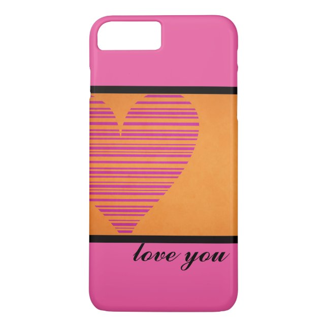 Modern Heart Case-Mate iPhone Case (Back)