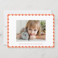 modern HEART FRAME greeting colour photo frame