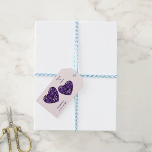Modern Hearts Congratulations On Your Marriage Gift Tags