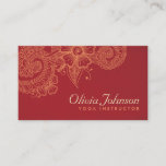 Modern Henna Design Business Cards - Groupon<br><div class="desc">Beautifully printed business cards that can be customised with your text. To move/add text click the orange "Customise It" button on the left.</div>