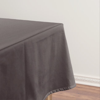 Modern Heritage Solid Espresso Plum Tablecloth