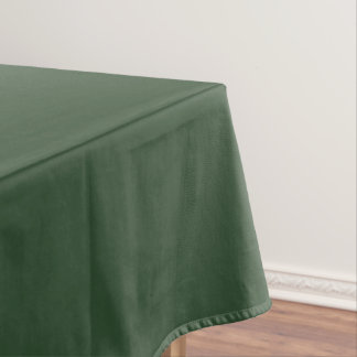 Modern Heritage Solid Evergreen Tablecloth