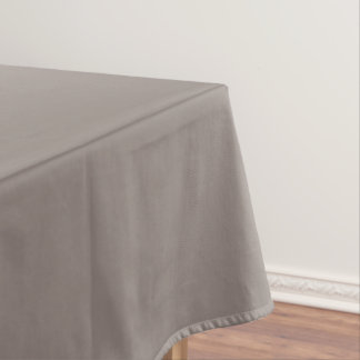 Modern Heritage Solid Mushroom Taupe Tablecloth