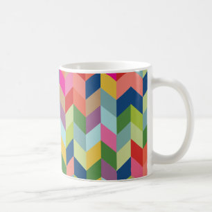 Modern Herringbone Pattern Coffee Mug