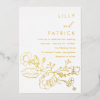 Modern High End Wedding Genuine Gold