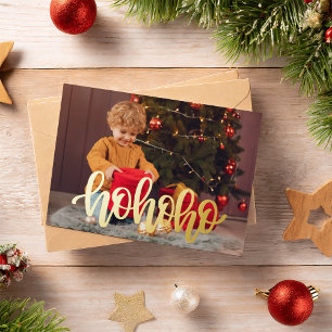 Modern HO HO HO Photo