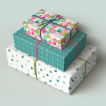 Modern Holiday Gift Wrap Set