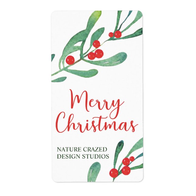 Modern Holly Company Christmas (Front)