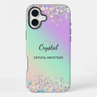 Modern Holographic Pastel Glitter