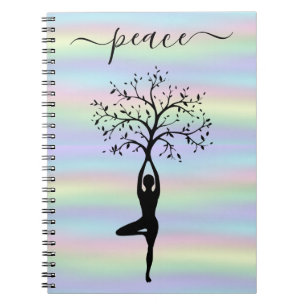 Modern Holographic, Peace Yoga Notebook