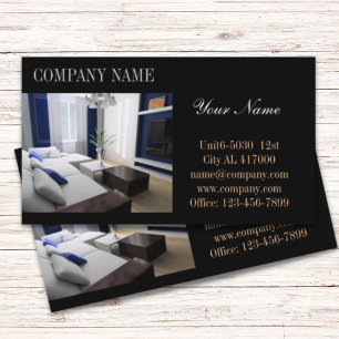 Modern home renovation remodeling  Real Estate Business Card