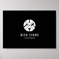 Modern Home Repair Handyman Logo