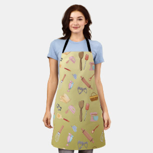 Modern Homemade Bakery welcome Personalise name Apron