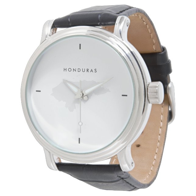 Modern: Honduras Map Watch (Angled)