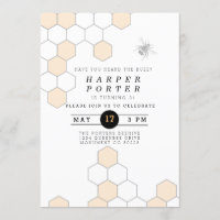 Modern Honeycomb | Bumblebee Birthday Party