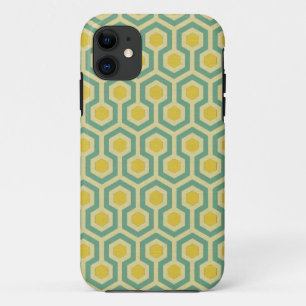 Modern honeycomb geometric tribal pattern print Case-Mate iPhone case