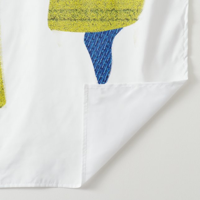 Modern Horse Collage Character Art(Semi-Gloss) Tapestry (Detail)