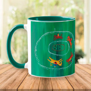 Modern Horse Race  Mug