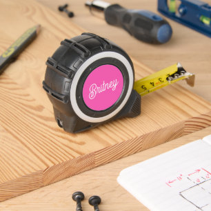 Modern Hot Pink  Personalised Monogram and Name  1