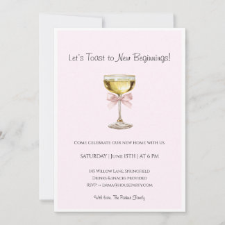 Modern Housewarming Invitation • New Home