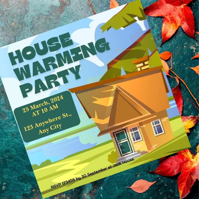 Modern Housewarming Party Invitation (Creator Uploaded)