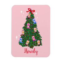 Modern Howdy Cowgirl Western Boots Christmas