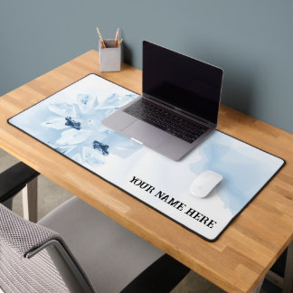 Modern Hygge Winter Aesthetic Desk Mat