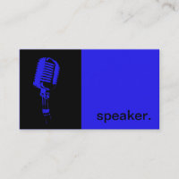 Modern Icon Silhouette Speaker  | blue black