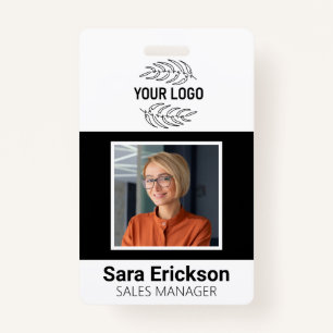 Modern ID Card Business Employee ID Badge