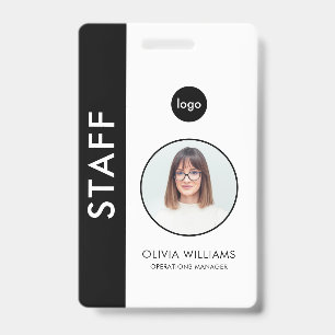 Modern ID Custom Employee Badge
