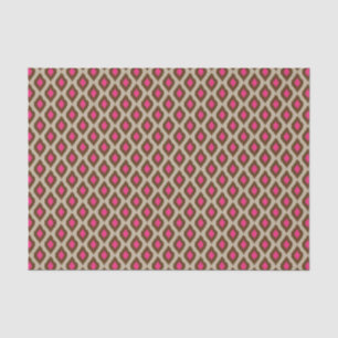 Modern ikat pattern tissue paper